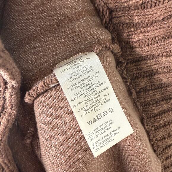 We The Free People Women's Small Sweater Shirt Knit Snap Cute in this cardi N2 - Picture 6 of 6